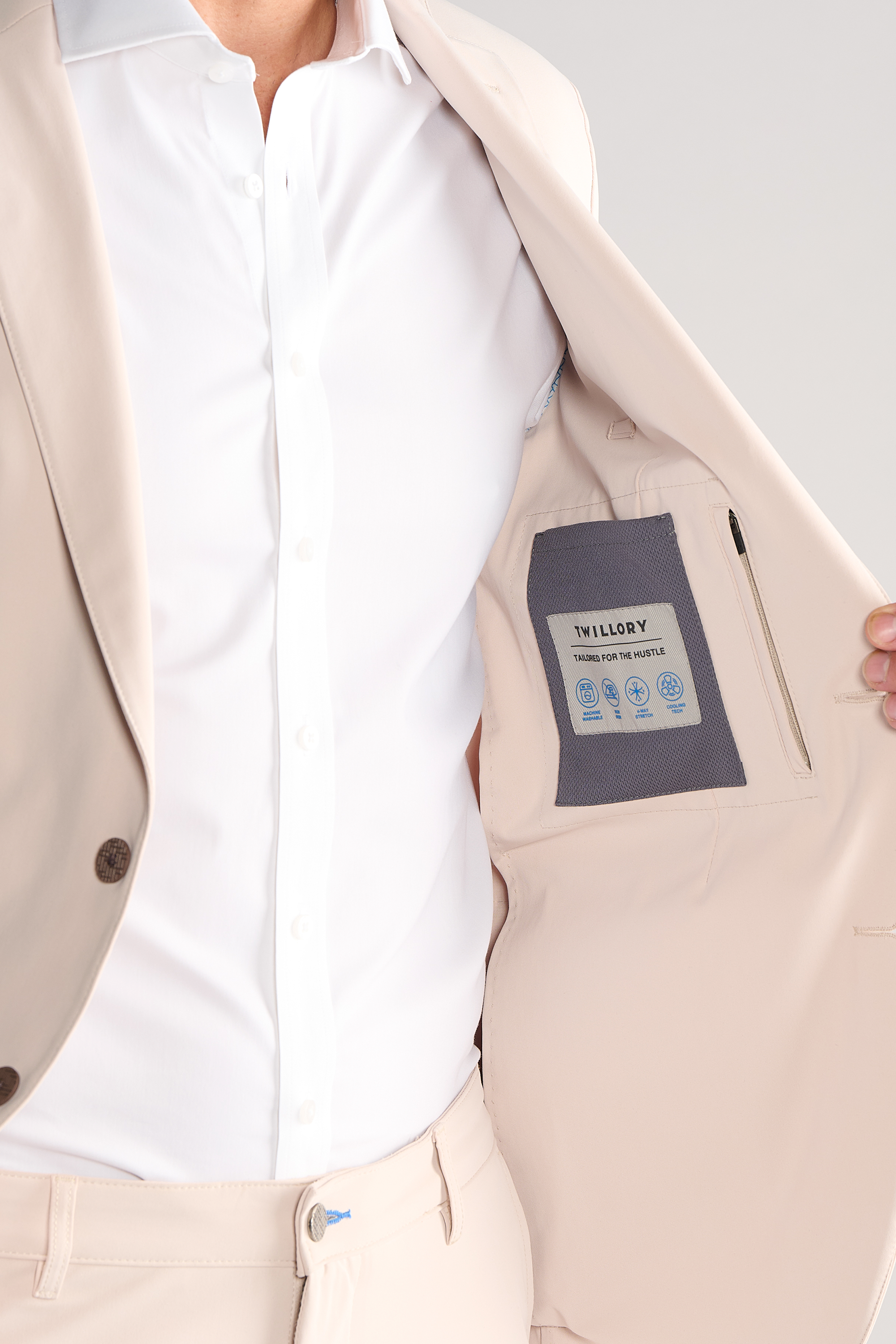 Performance Blazer // Bone