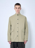Bottega Veneta Men Light-Cotton Twill Overshirt