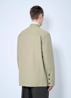 Bottega Veneta Men Light-Cotton Twill Overshirt