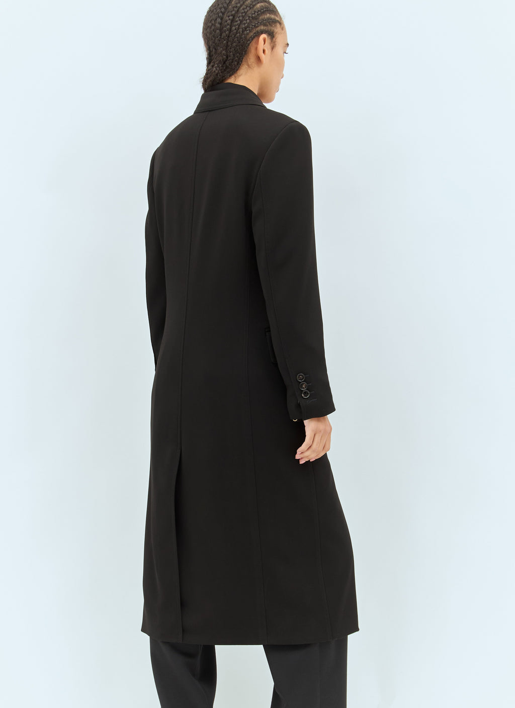 Bottega Veneta Women Matt Fluid Viscose Jersey Coat