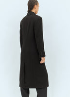 Bottega Veneta Women Matt Fluid Viscose Jersey Coat