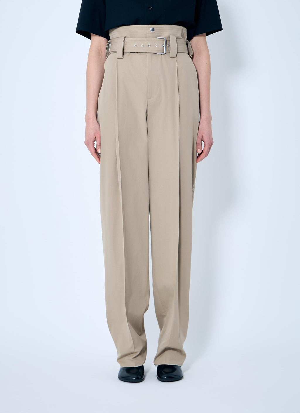 Bottega Veneta Women Compact Cotton Pants