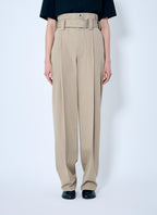 Bottega Veneta Women Compact Cotton Pants