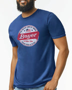 Boyer® Made in the USA Tee - Vintage Candy Soft Cotton Unisex Graphic T-Shirt