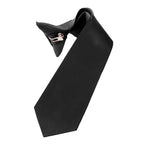 Vittorio Farina Boy's Satin Clip Necktie