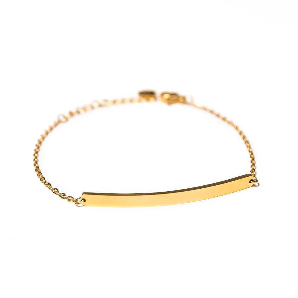 Arvo Bar Bracelet - Gold