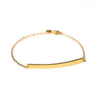 Arvo Bar Bracelet - Gold