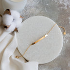 Arvo Bar Bracelet - Gold