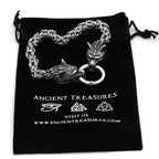 Vikings Wolf Head King's Chain Stainless Steel Bracelet