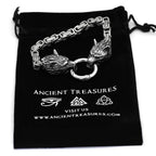 Vikings Wolf Head King's Chain Stainless Steel Bracelet