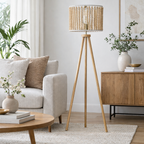 Brillo Three Legged Floor Lamp Natural