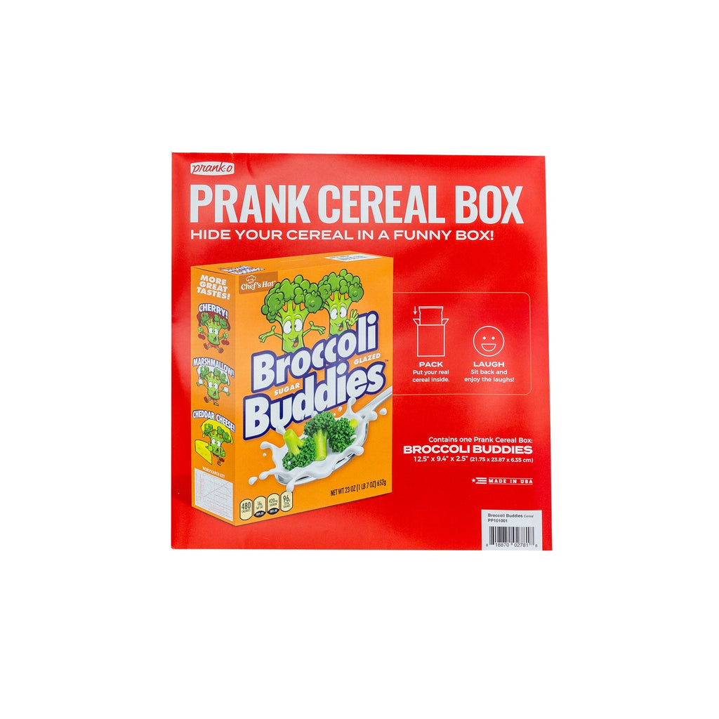 🥦 Prank Cereal Box – Broccoli Buddies Gag Gift Box | Funny Joke Prank Present🎁