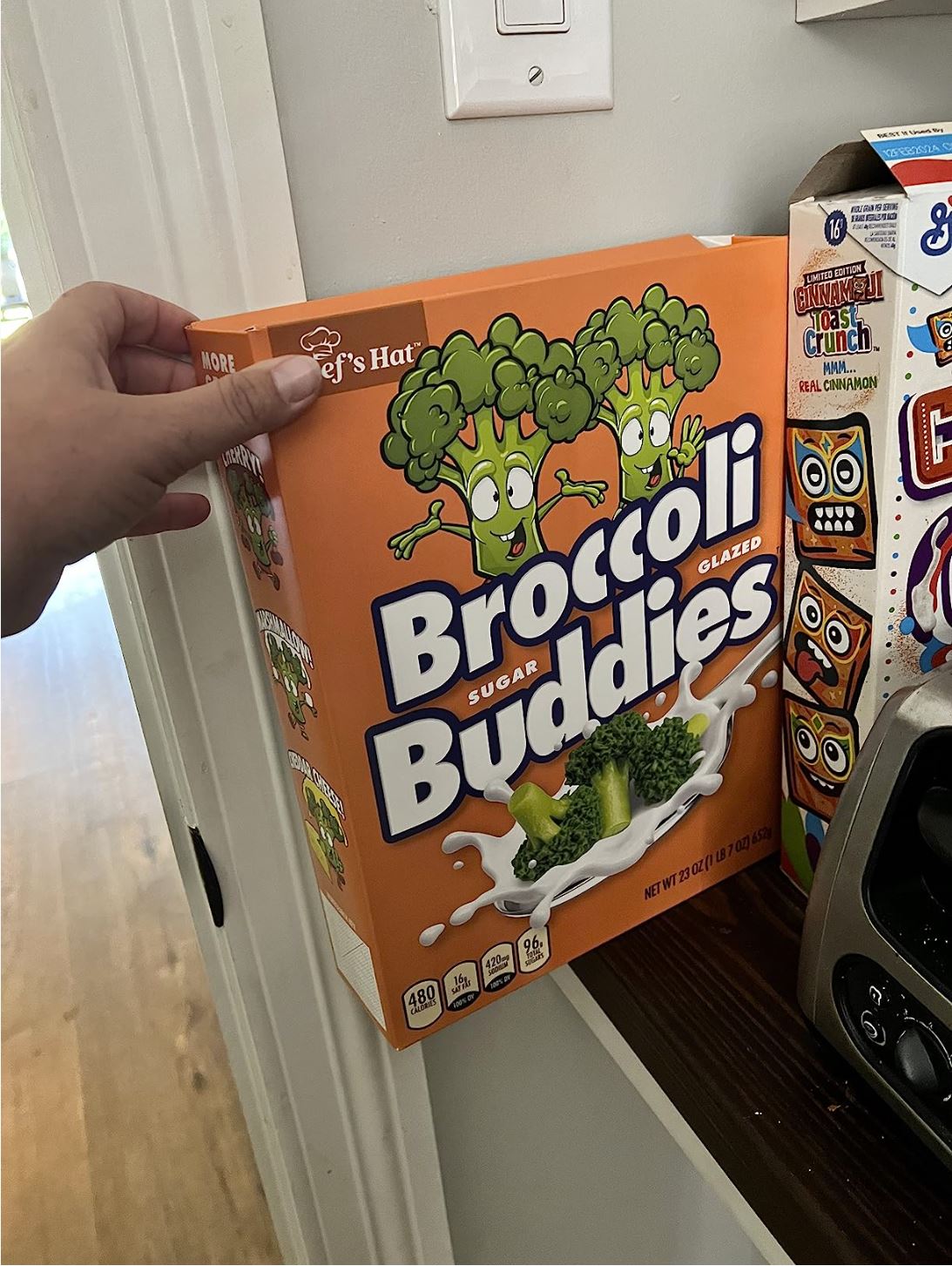 🥦 Prank Cereal Box – Broccoli Buddies Gag Gift Box | Funny Joke Prank Present🎁