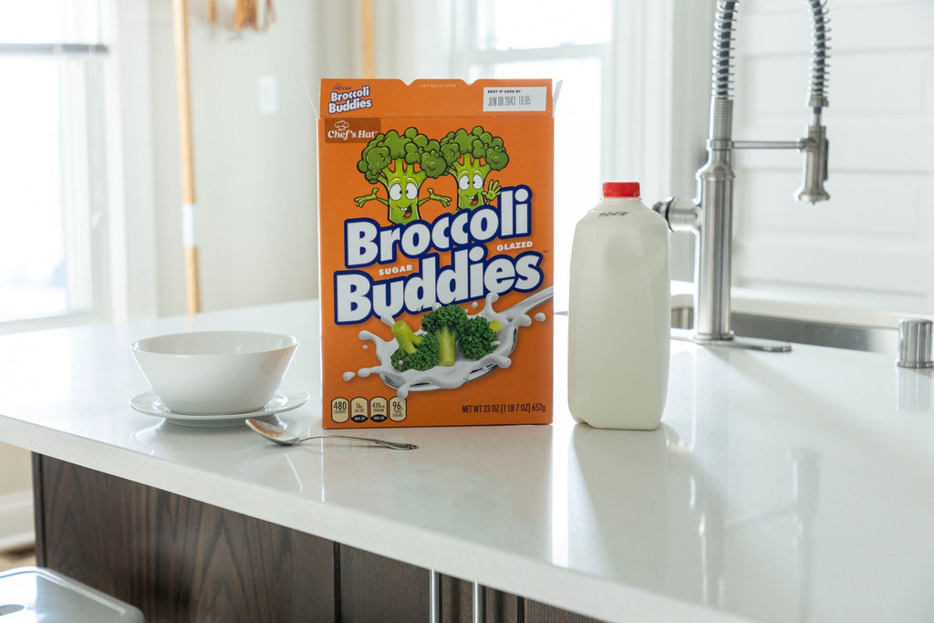 🥦 Prank Cereal Box – Broccoli Buddies Gag Gift Box | Funny Joke Prank Present🎁