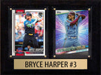 Bryce Harper Philadelphia Phillies 2024 2025 2026 Topps Bowman 2 Card Plaque 6x8
