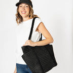 Cruz - Crochet Tote with Matching Visor