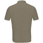 Barocco Command Chic Men's Short Sleeve Shirt - Khaki