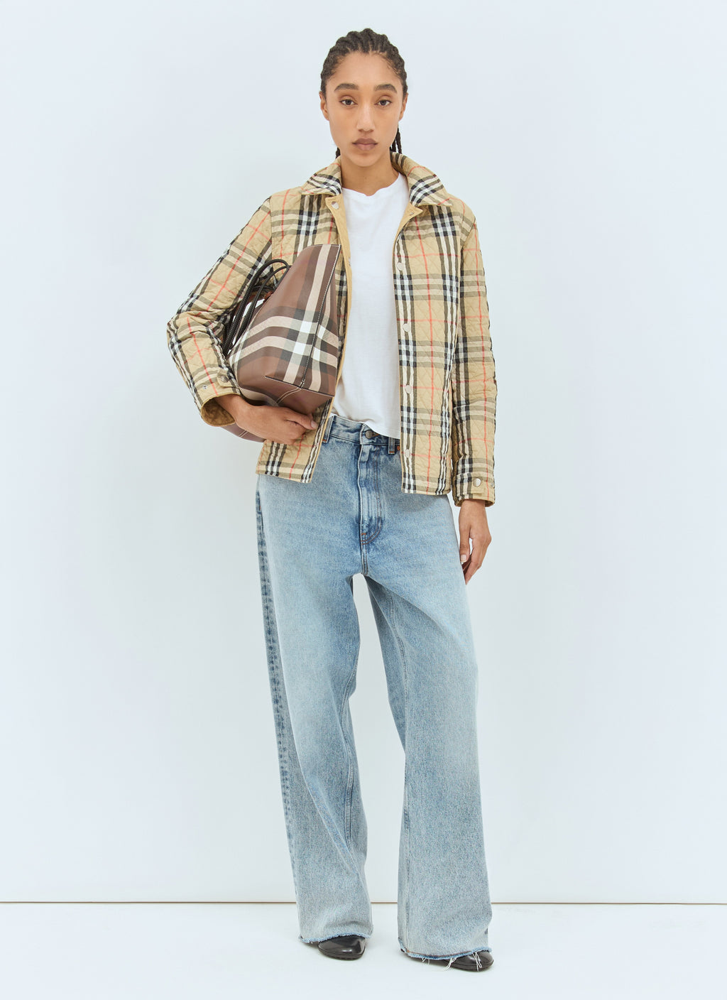 Burberry Women Reversible Quilted Nylon Jacket