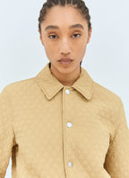 Burberry Women Reversible Quilted Nylon Jacket