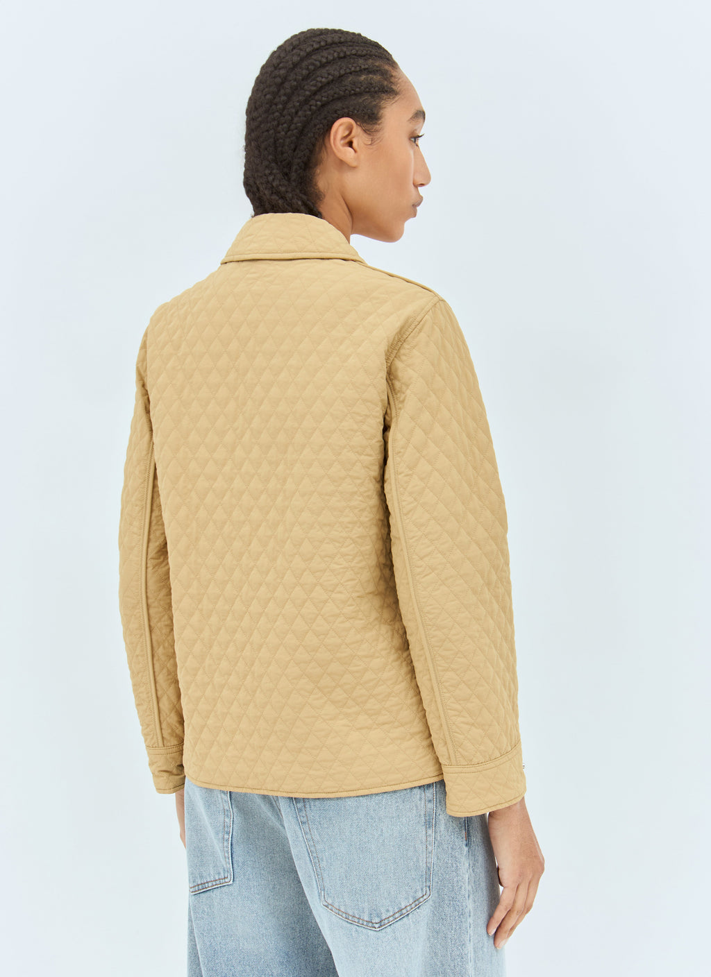 Burberry Women Reversible Quilted Nylon Jacket