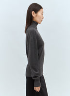 Burberry Women Wool High Neck Sweater