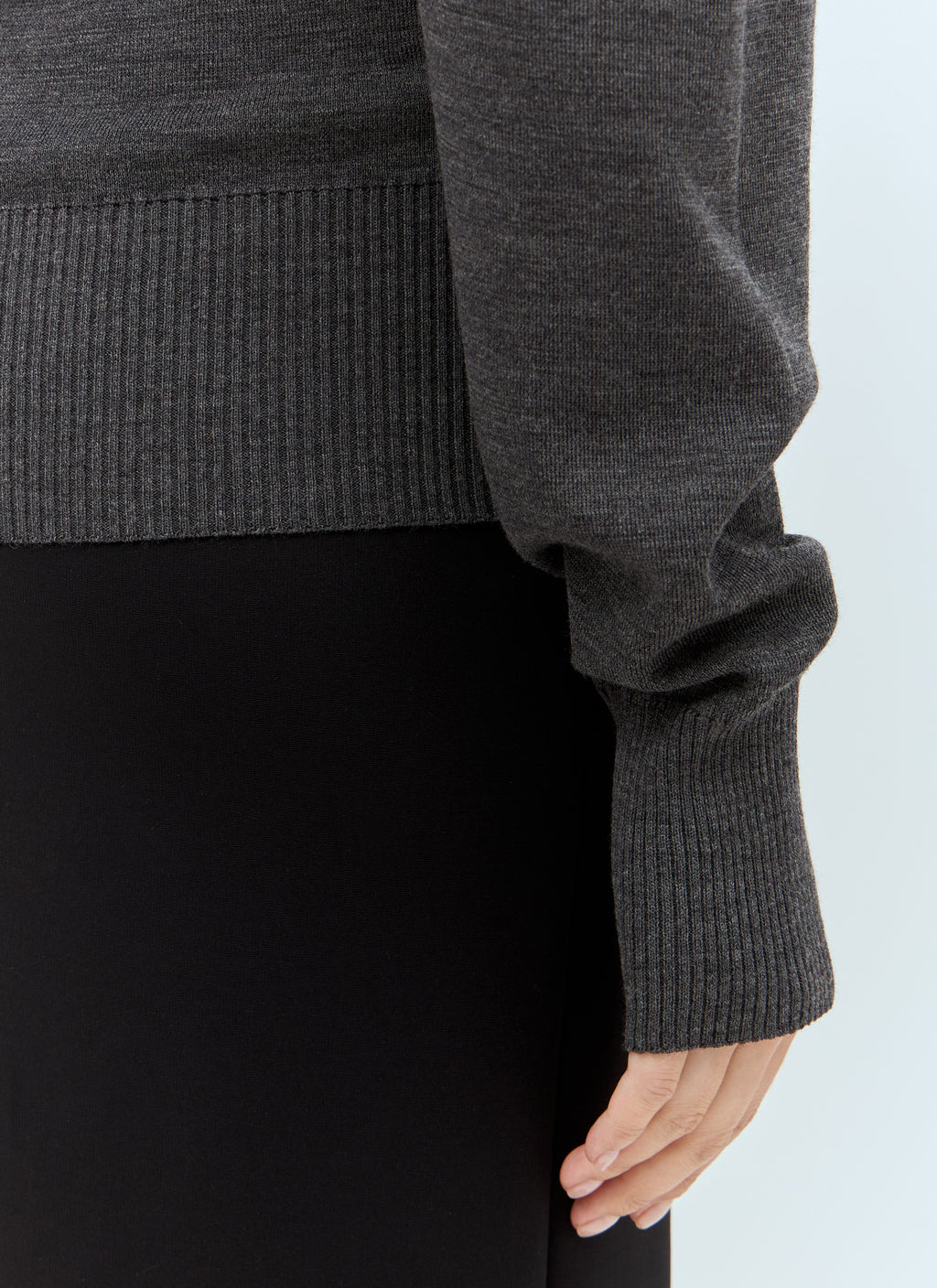 Burberry Women Wool High Neck Sweater