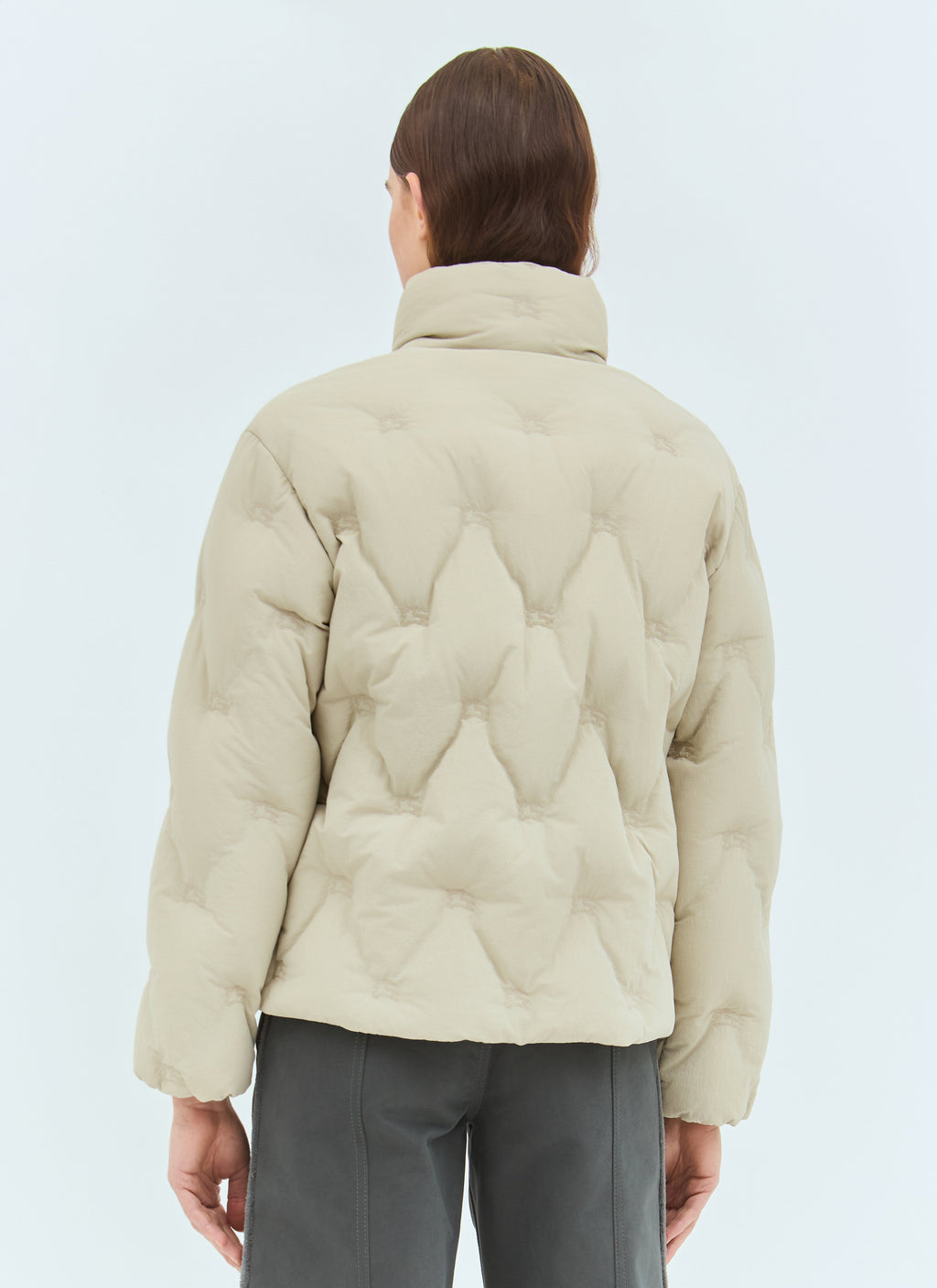 Burberry Women Ekd Nylon Down Jacket