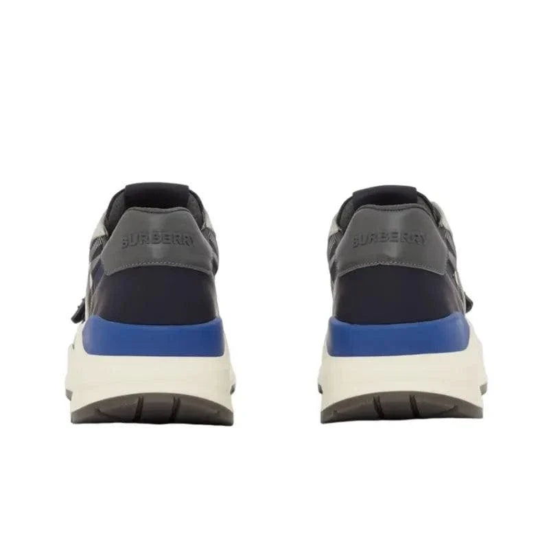 Burberry Check Sneakers 'Dark Charcoal Blue'