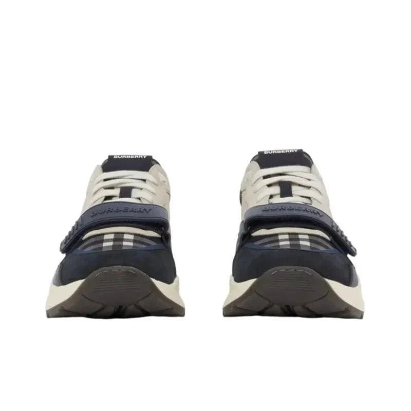 Burberry Check Sneakers 'Dark Charcoal Blue'