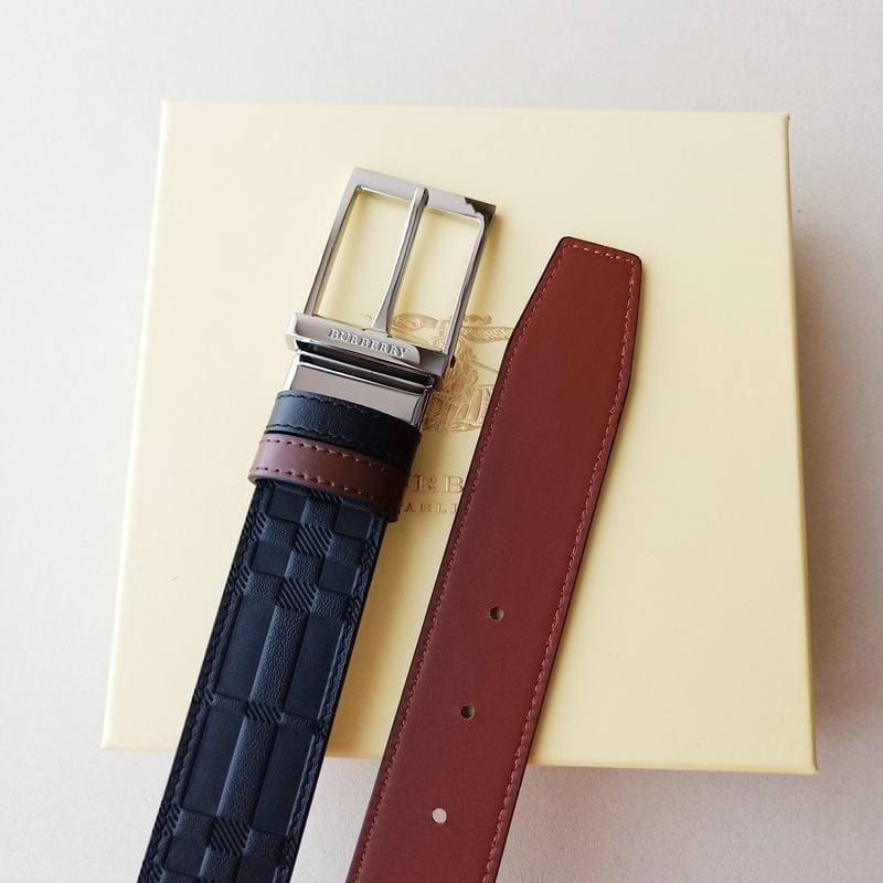 Burberry Leather Vintage Belt 'Black'