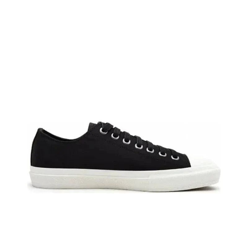 Burberry Logo Print Two Toned Sneakers 'Black Cotton White Sole'
