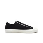 Burberry Logo Print Two Toned Sneakers 'Black Cotton White Sole'