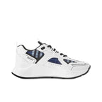 Burberry Low Top Sports Casual Shoes White Blue