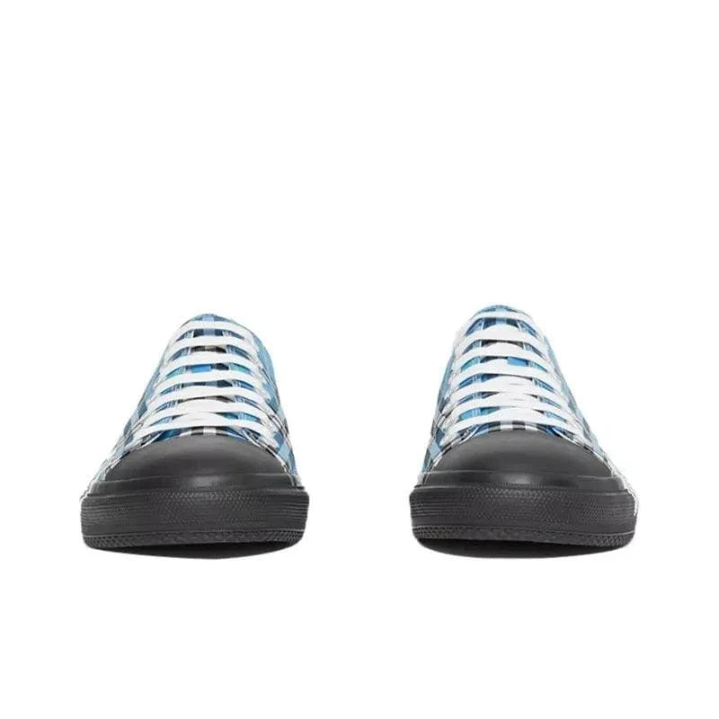 Burberry Low Top Stylish Skateboarding 'Azure Blue'