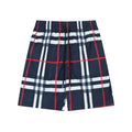 Burberry Men's Striped Cotton Knit Basketball Shorts 'Blue'