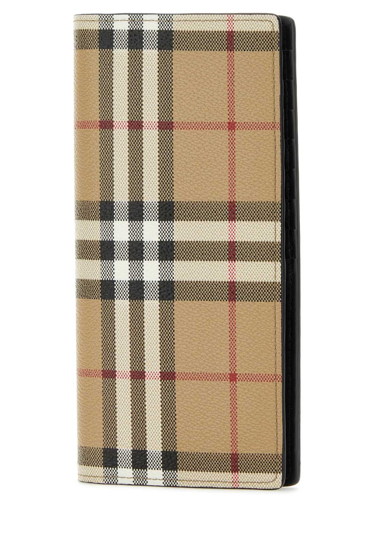 BURBERRY Mini Printed Canvas Wallet for Men