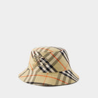 BURBERRY Printed Polyester Blend Bucket Hat