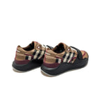 Burberry Ramsey Check Sneakers Birch Brown