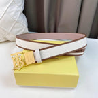 Burberry Reversible Leather Vintage Belt