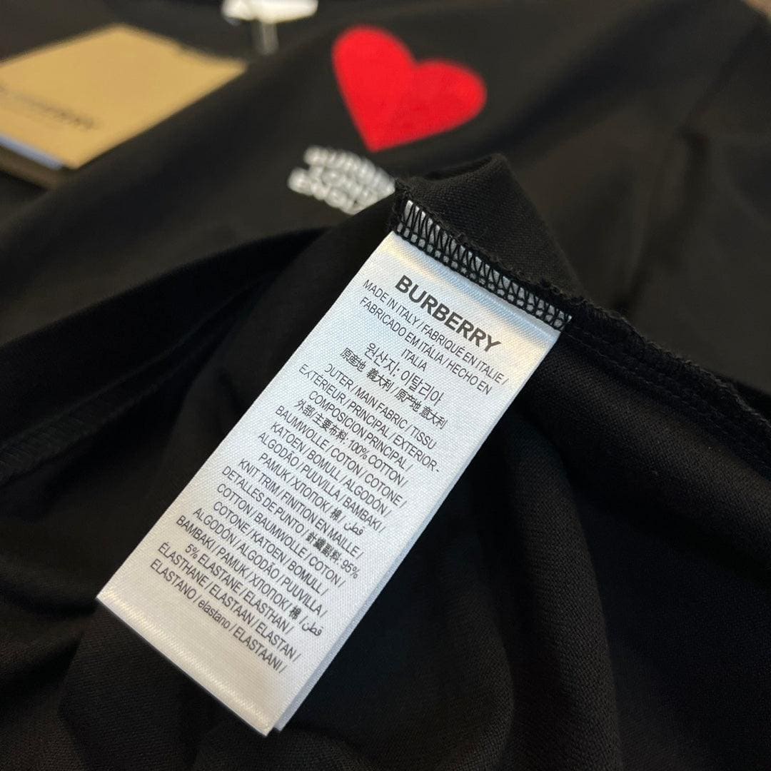 Burberry T-Shirt Without Collar 'Black'