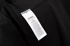 Burberry T-Shirt Without Collar 'Black & Beige'