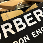 Burberry T-Shirt Without Collar 'Black & White'