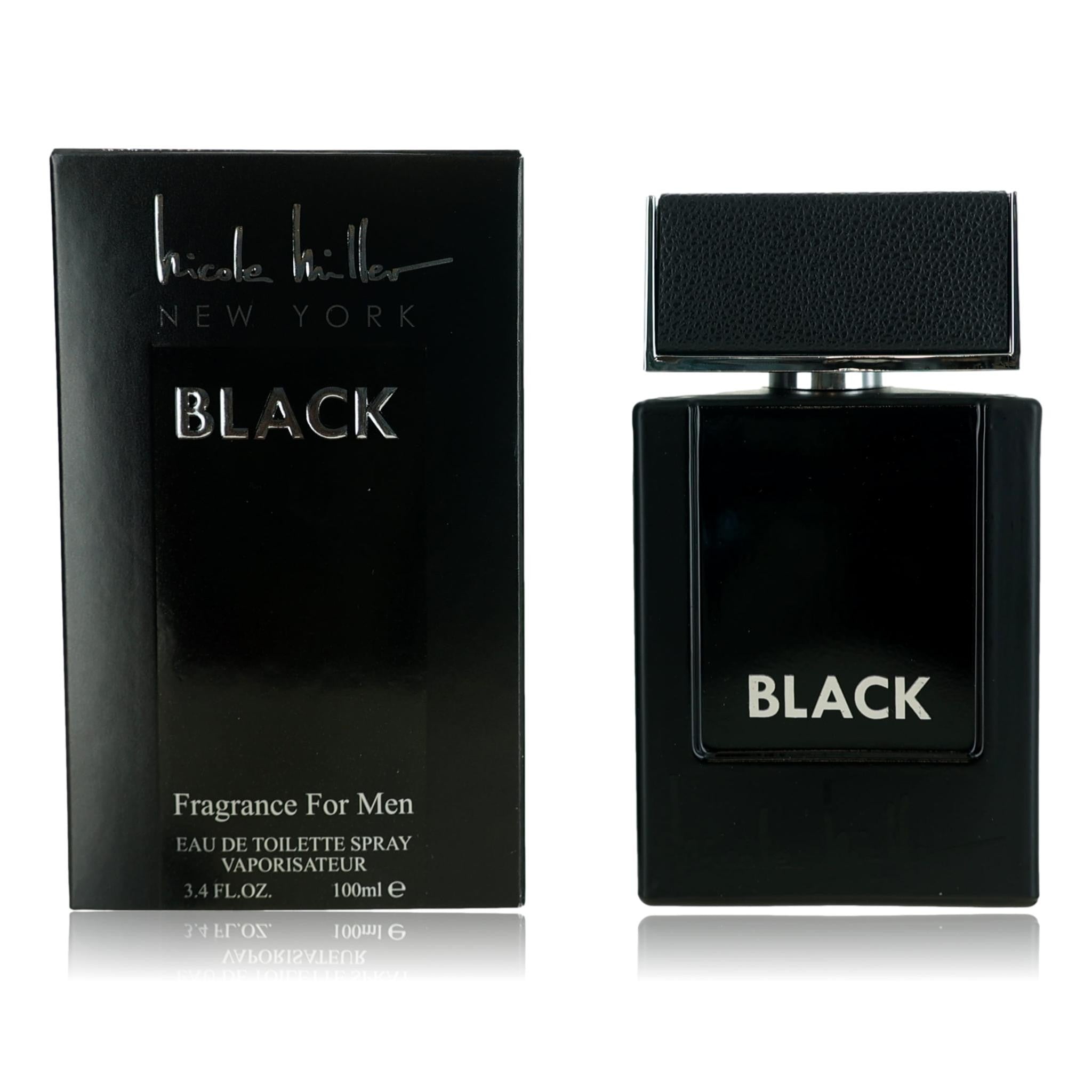 Nicole Miller Black, 3.4 oz EDT Spray for Men