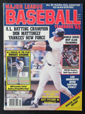 1985 Major League Baseball Magazine Yearbook Don Mattingly on Cover