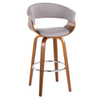 Vintage Mod - Mid Century Modern Fixed Height Barstool