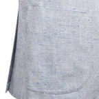 Loro Piana // Javier Blazer // Light Gray + Blue