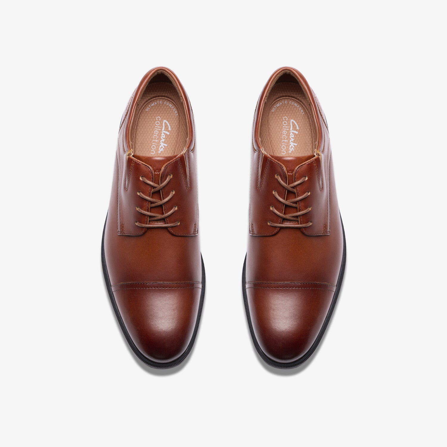 Steadwell Cap // Cap-Toe Derby // Dark Tan Leather
