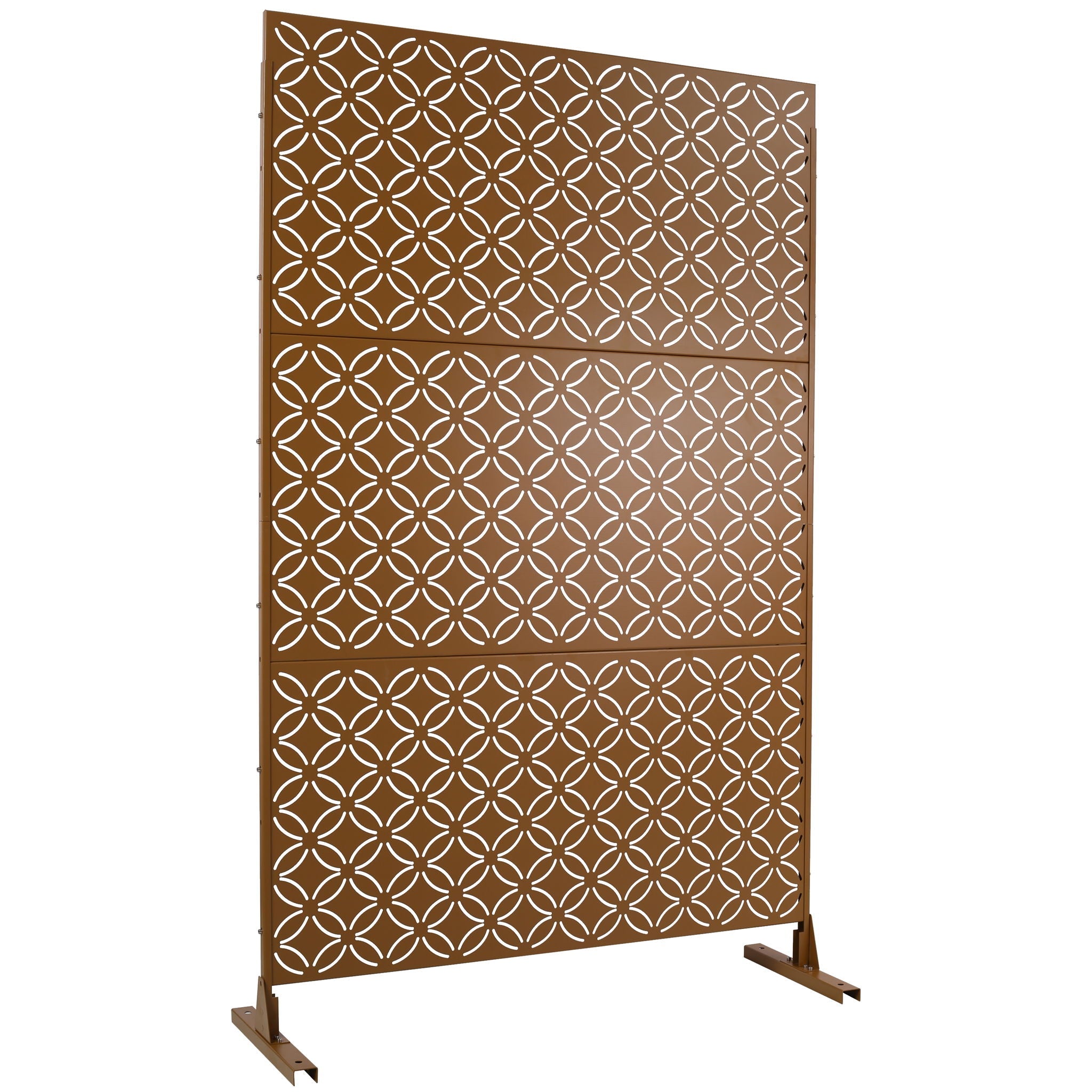 Metal Privacy - Brown