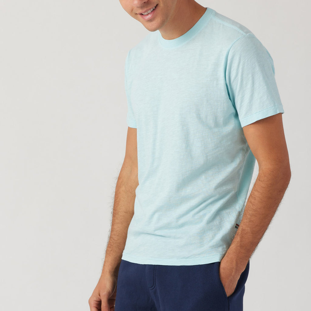 Essential Slub Crew // Light Blue