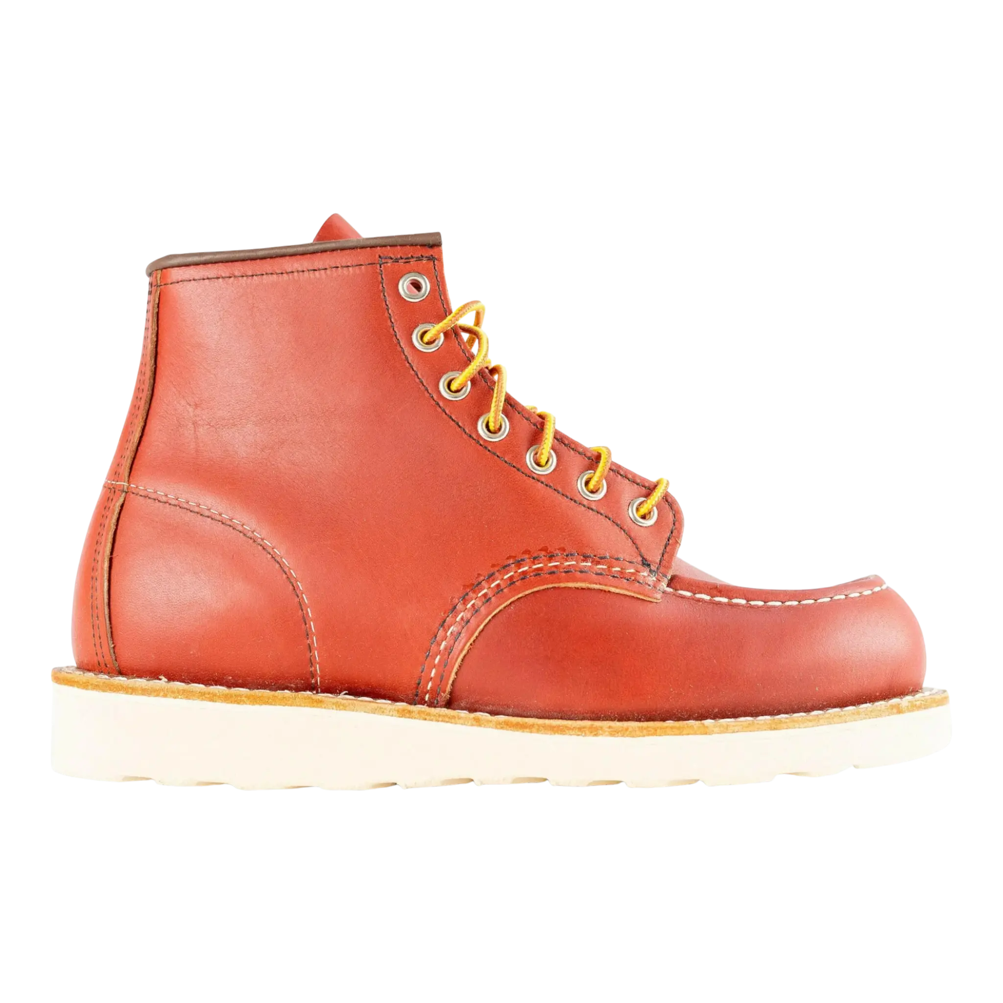 Red Wing Heritage 8875 6-Inch Classic Moc Toe Men's Boots — Oro Russet Leath Leather